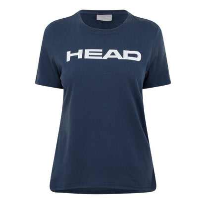 Navy - Front - Head Womens-Ladies Lucy Jersey Crew Neck Short-Sleeved T-Shirt