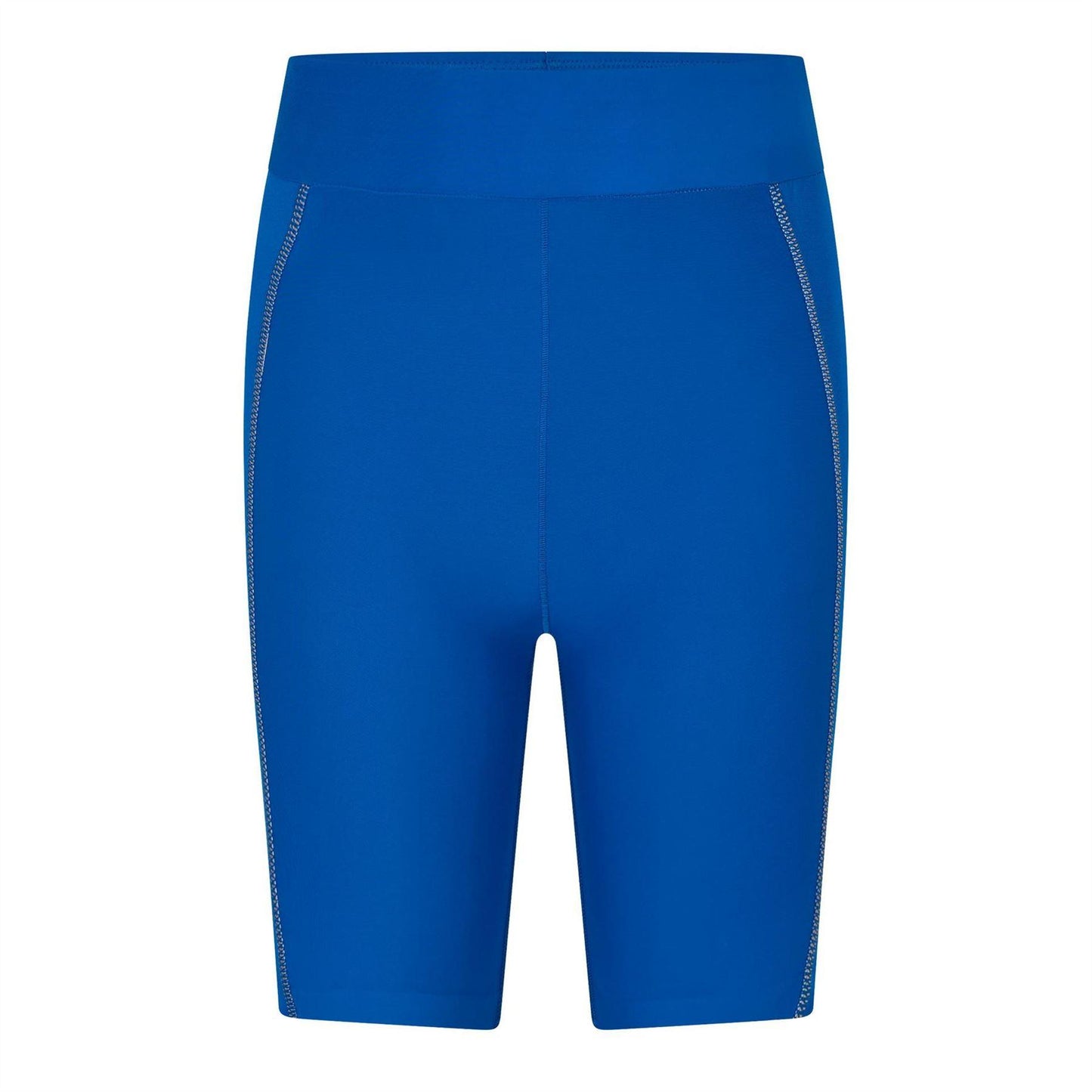 Blue - Front - Skins Womens-Ladies Series-5 Fitted Compression Shorts