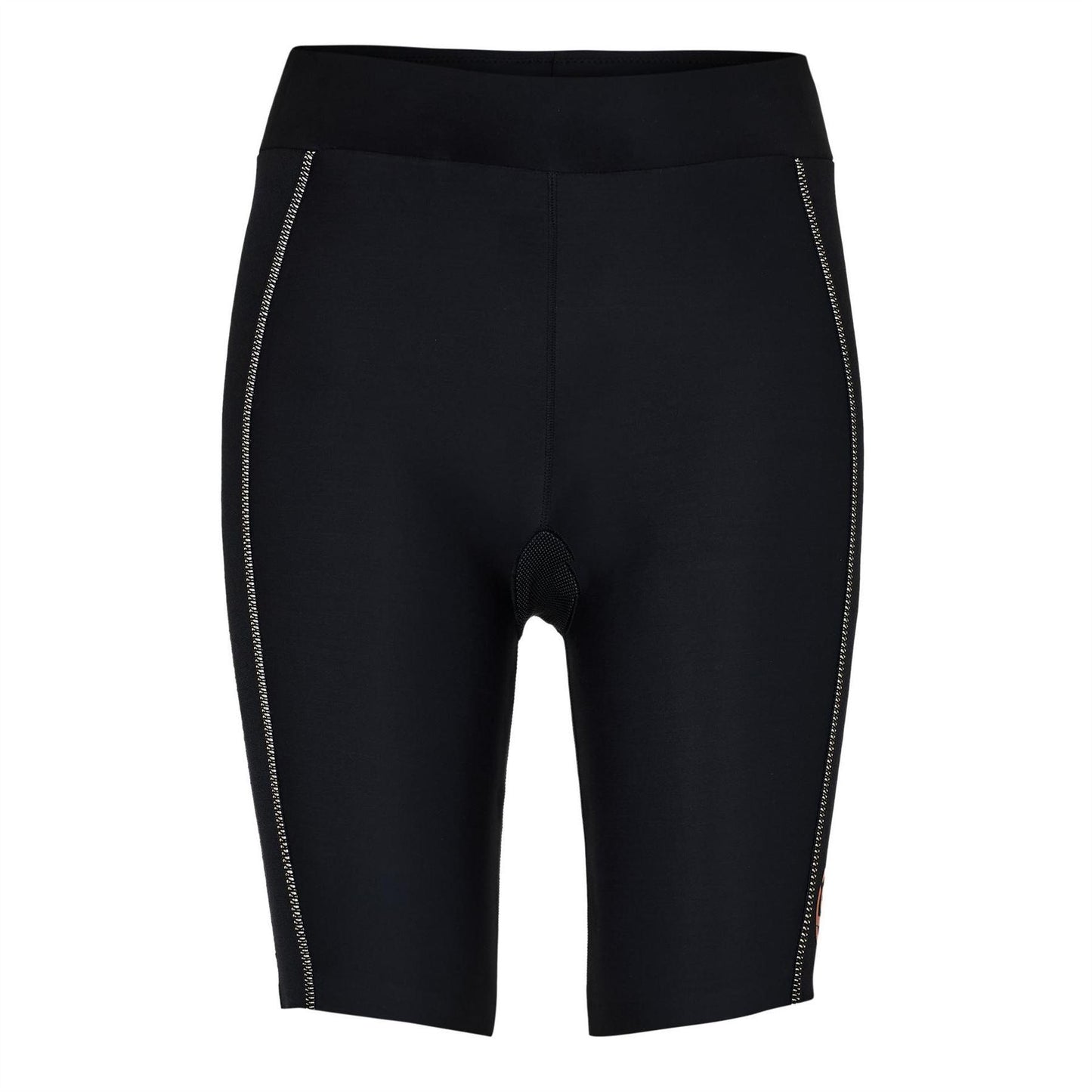 Black - Front - Skins Womens-Ladies Series-5 Fitted Compression Shorts