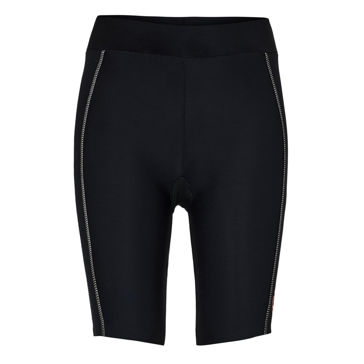 Black - Front - Skins Womens-Ladies Series-5 Fitted Compression Shorts