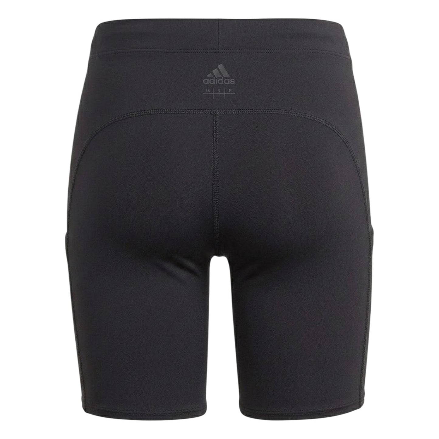 Black - Back - Adidas Womens-Ladies Fast H.Rdy Cycling Shorts
