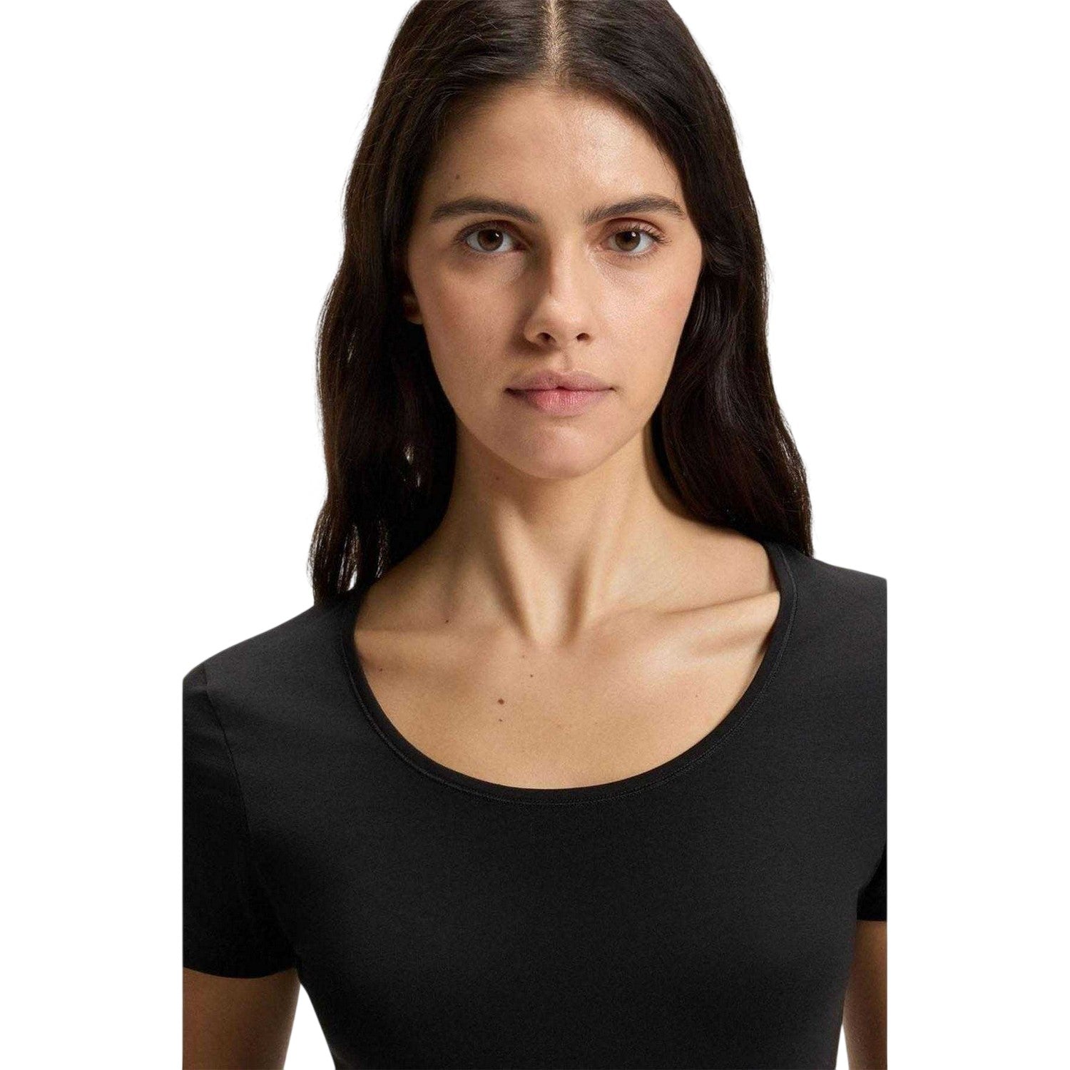 Black - Side - Hugo Womens-Ladies T-Shirt (Pack of 2)