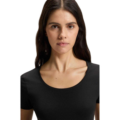 Black - Side - Hugo Womens-Ladies T-Shirt (Pack of 2)