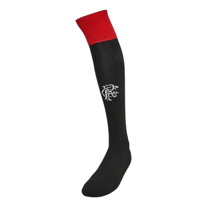 Biking Red - Back - Rangers FC Mens Football Socks
