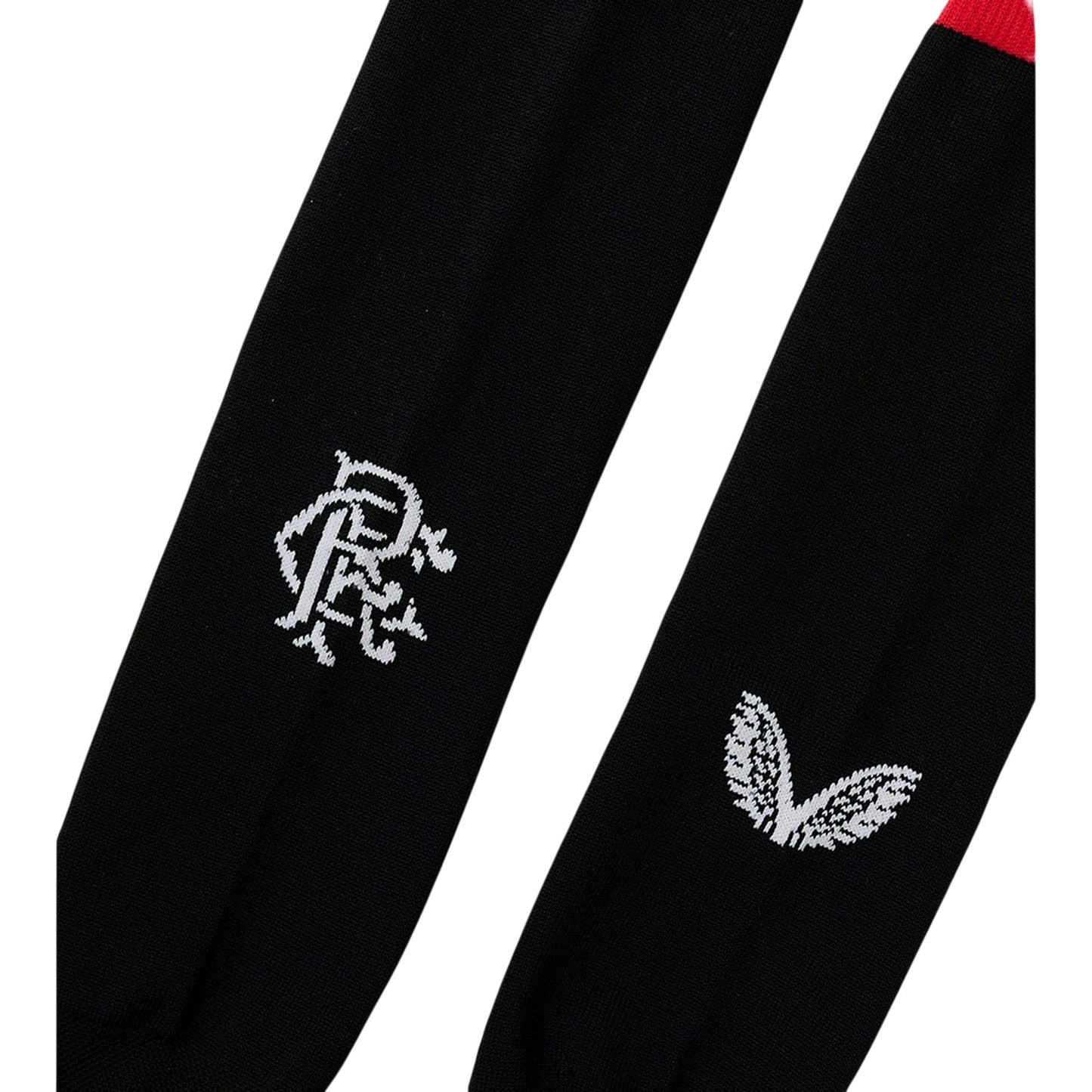 Biking Red - Side - Rangers FC Mens Football Socks
