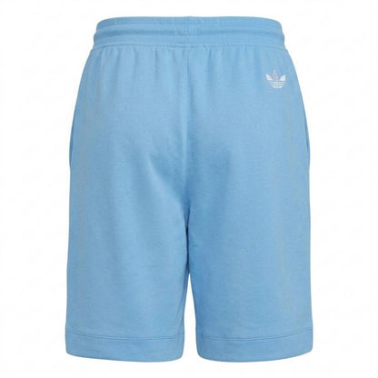 Blue-White - Back - Adidas Mens Made With Nature Cotton Casual Shorts
