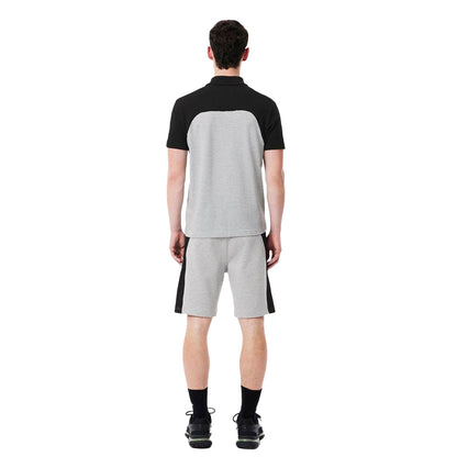 Grey - Lifestyle - Lacoste Mens Fleece Colour Block Regular Shorts