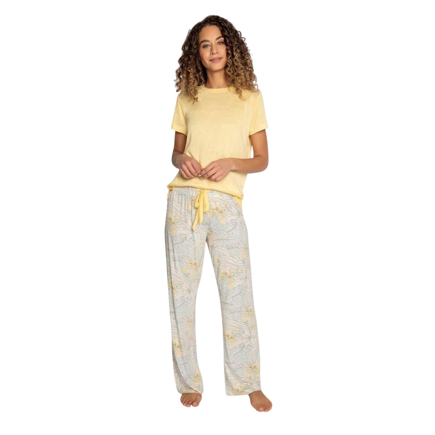 Mint - Lifestyle - PJ Salvage Womens-Ladies Tropical Relaxed Fit Shorts