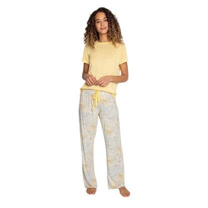 Mint - Lifestyle - PJ Salvage Womens-Ladies Tropical Relaxed Fit Shorts