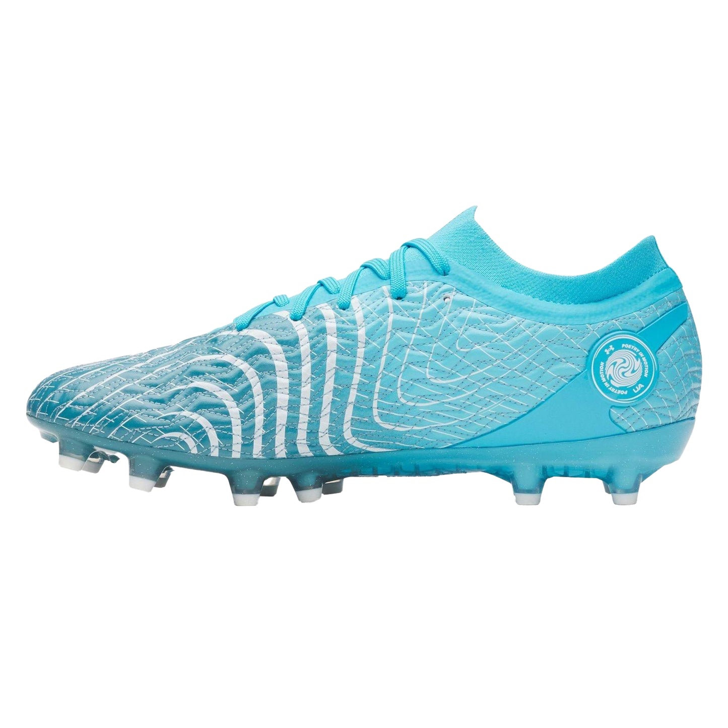 Blue-White - Back - Under Armour Mens Firm Ground Football Boots