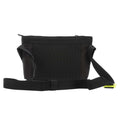 Black - Back - Lacoste Printed Signature Water Repellent Crossbody Bag