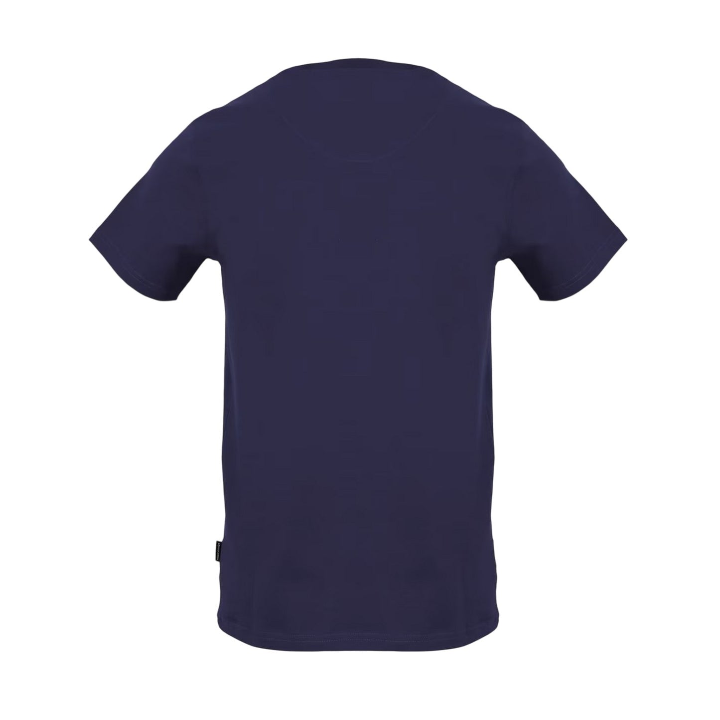 Navy - Back - Aquascutum Mens Line Short-Sleeved T-Shirt