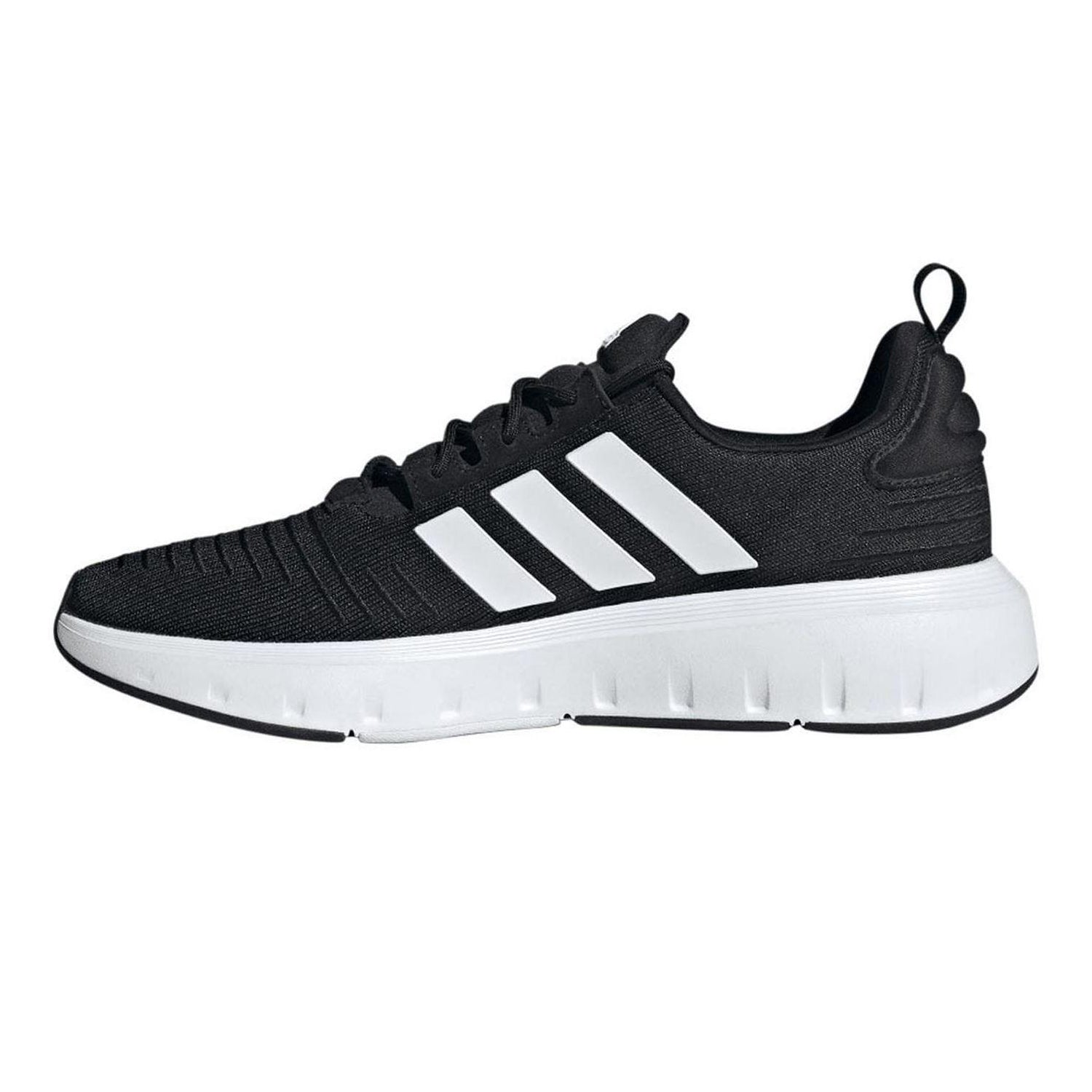 Black - Side - Adidas Mens Swift Run 23 Trainers