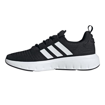 Black - Side - Adidas Mens Swift Run 23 Trainers