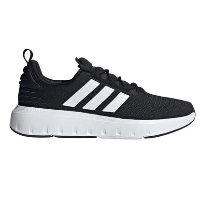 Black - Front - Adidas Mens Swift Run 23 Trainers