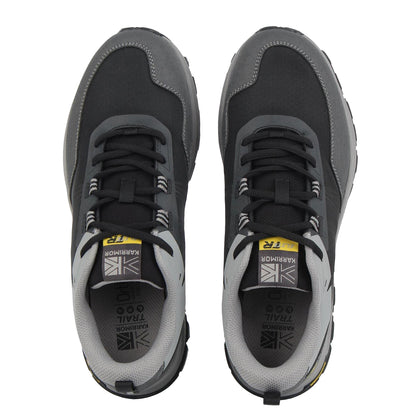 Black-Charcoal - Side - Karrimor Mens Running Trainers