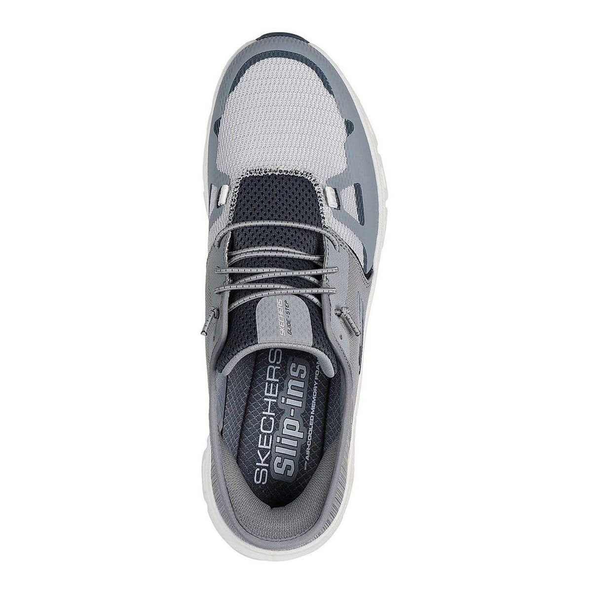 Grey-Charcoal - Lifestyle - Skechers Mens Glide-Step Pro Trainers