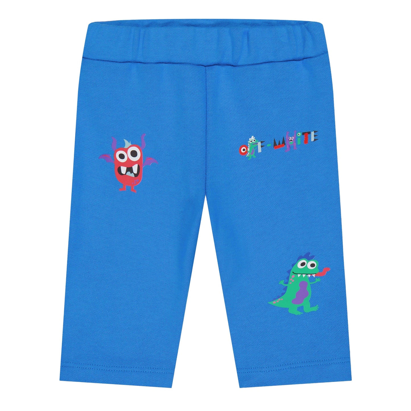Blue - Front - Off White Baby Monster Jogging Bottoms