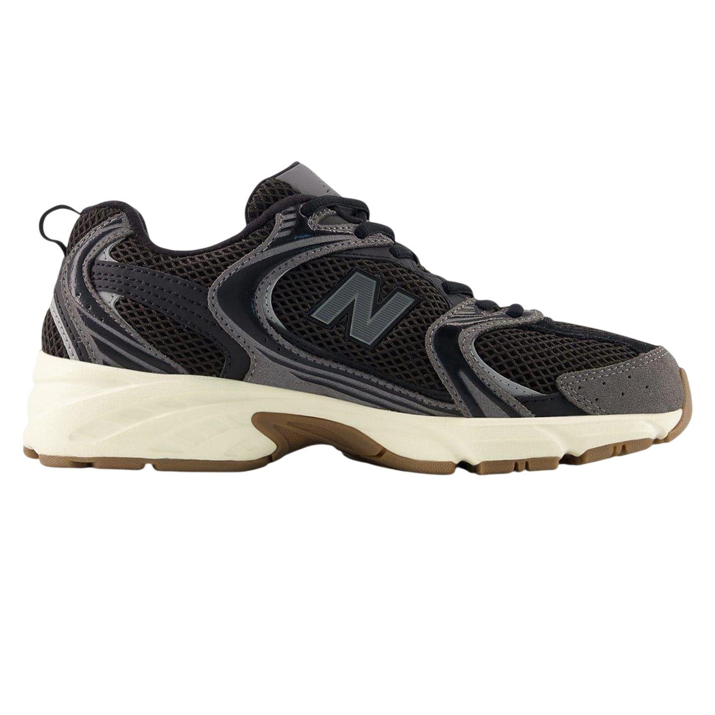 Black-Rock - Back - New Balance Mens 530 Leather Trainers