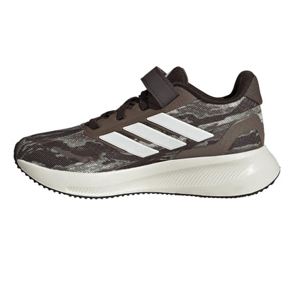 Camo Green - Lifestyle - Adidas Childrens-Kids 3 Stripes Trainers