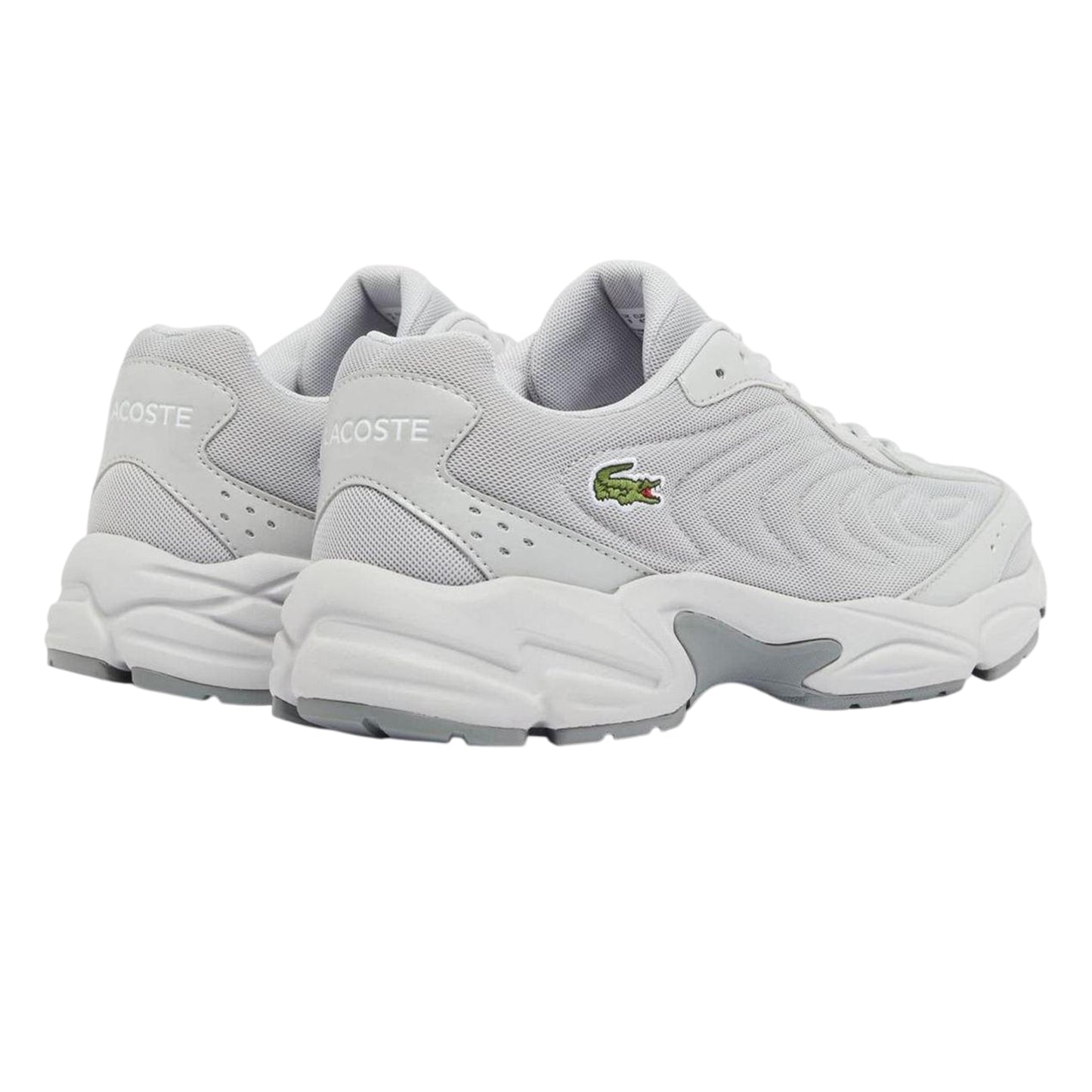 Grey - Back - Lacoste Mens Storm 96 2K Lite Trainers