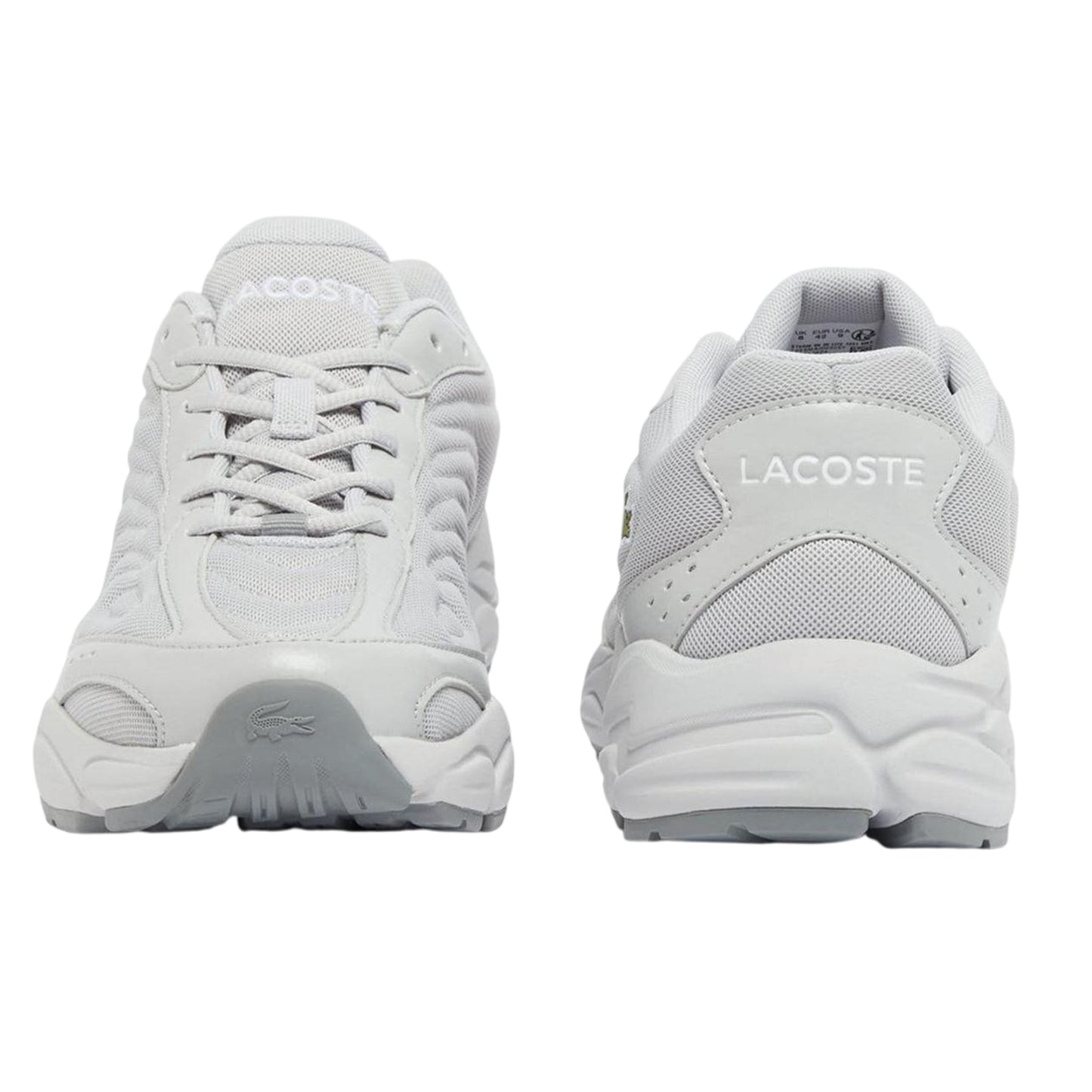 Grey - Lifestyle - Lacoste Mens Storm 96 2K Lite Trainers