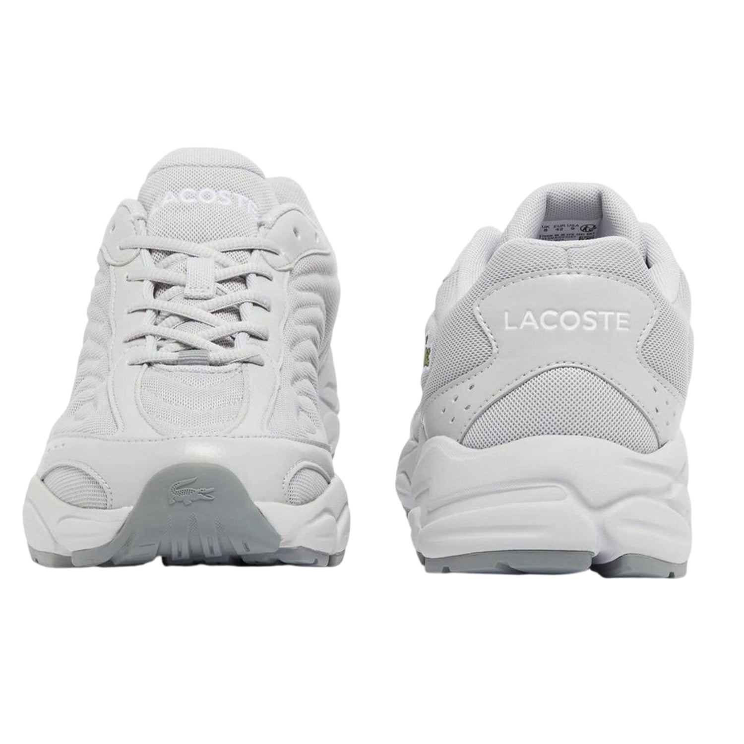 Grey - Lifestyle - Lacoste Mens Storm 96 2K Lite Trainers