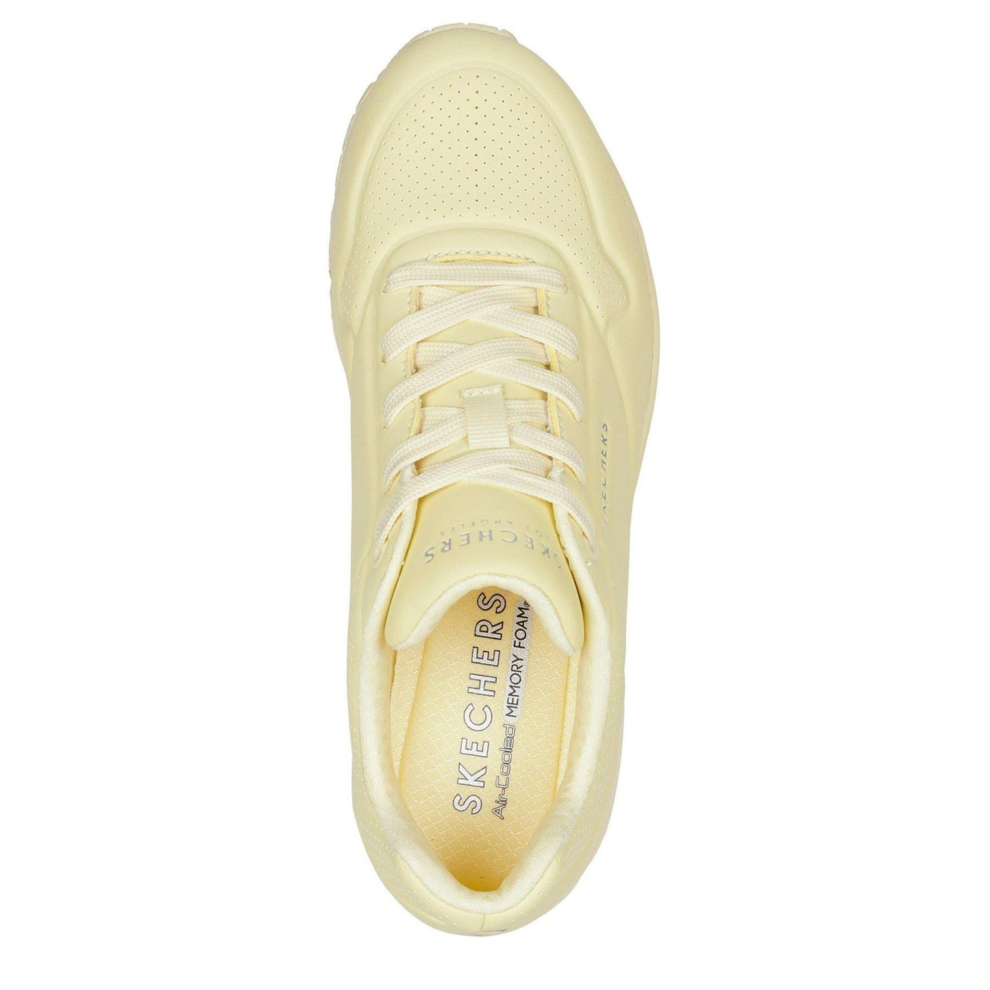 Yellow - Lifestyle - Skechers Womens-Ladies Uno Stand On Air Pastel Trainers