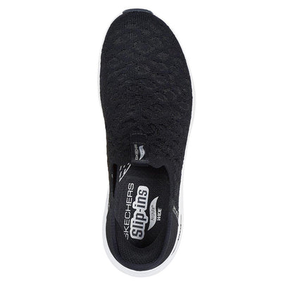 Black - Lifestyle - Skechers Womens-Ladies Arch Fit 2.0 Jacquard Trainers