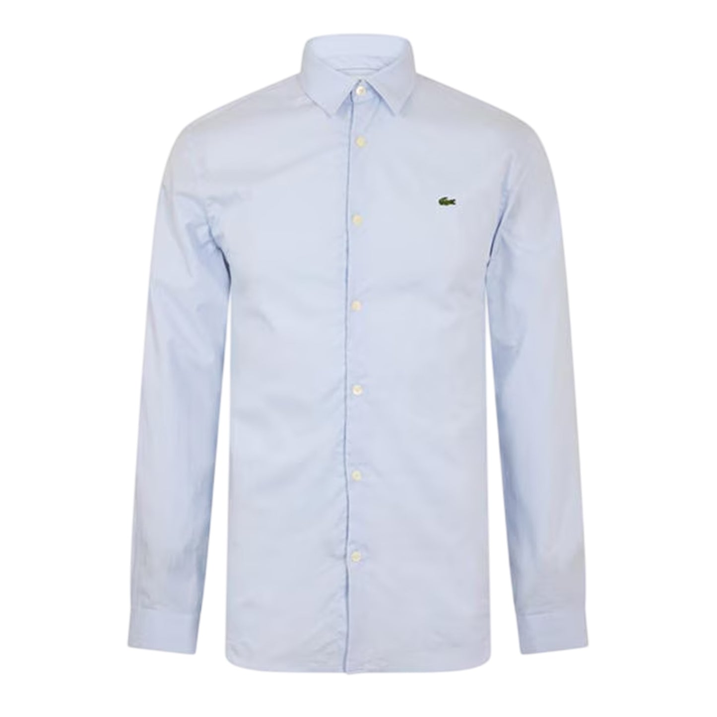 Blue - Front - Lacoste Mens Oxford Long-Sleeved Shirt