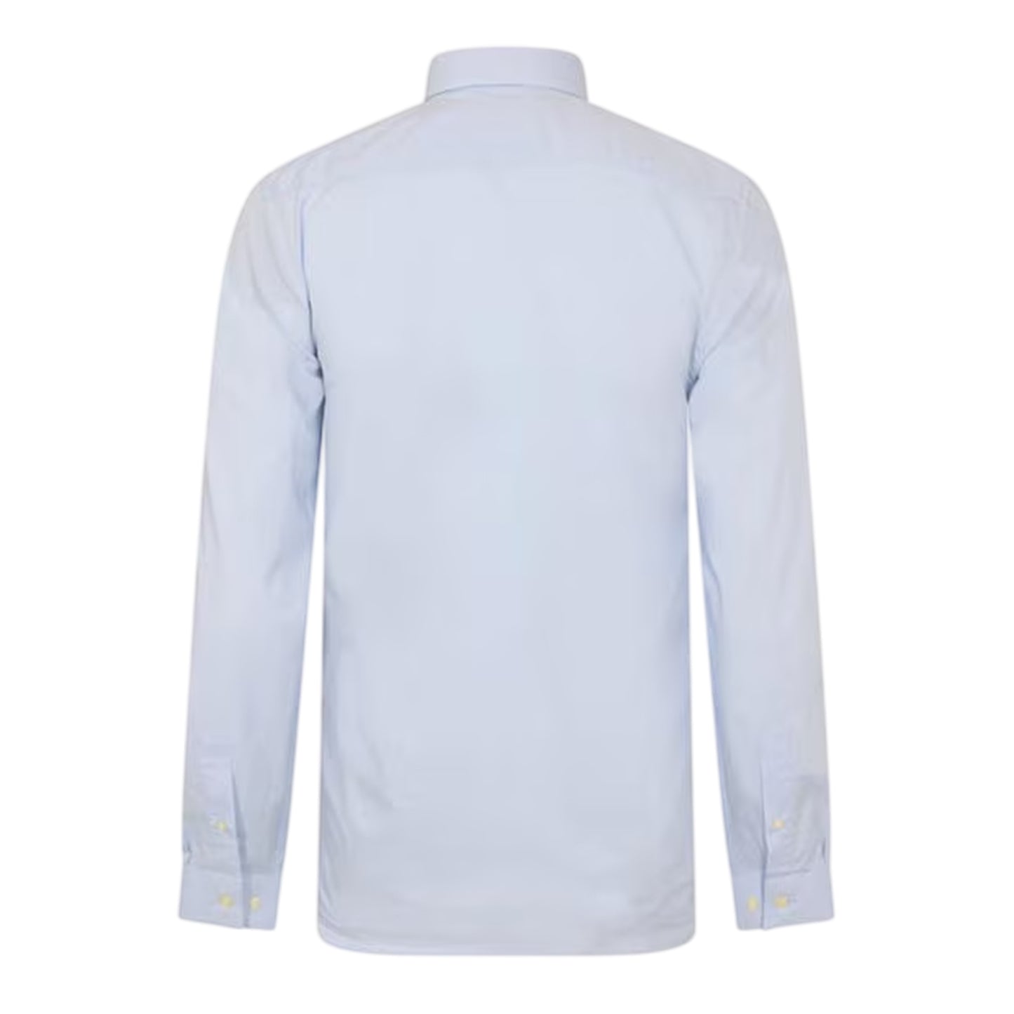 Blue - Back - Lacoste Mens Oxford Long-Sleeved Shirt