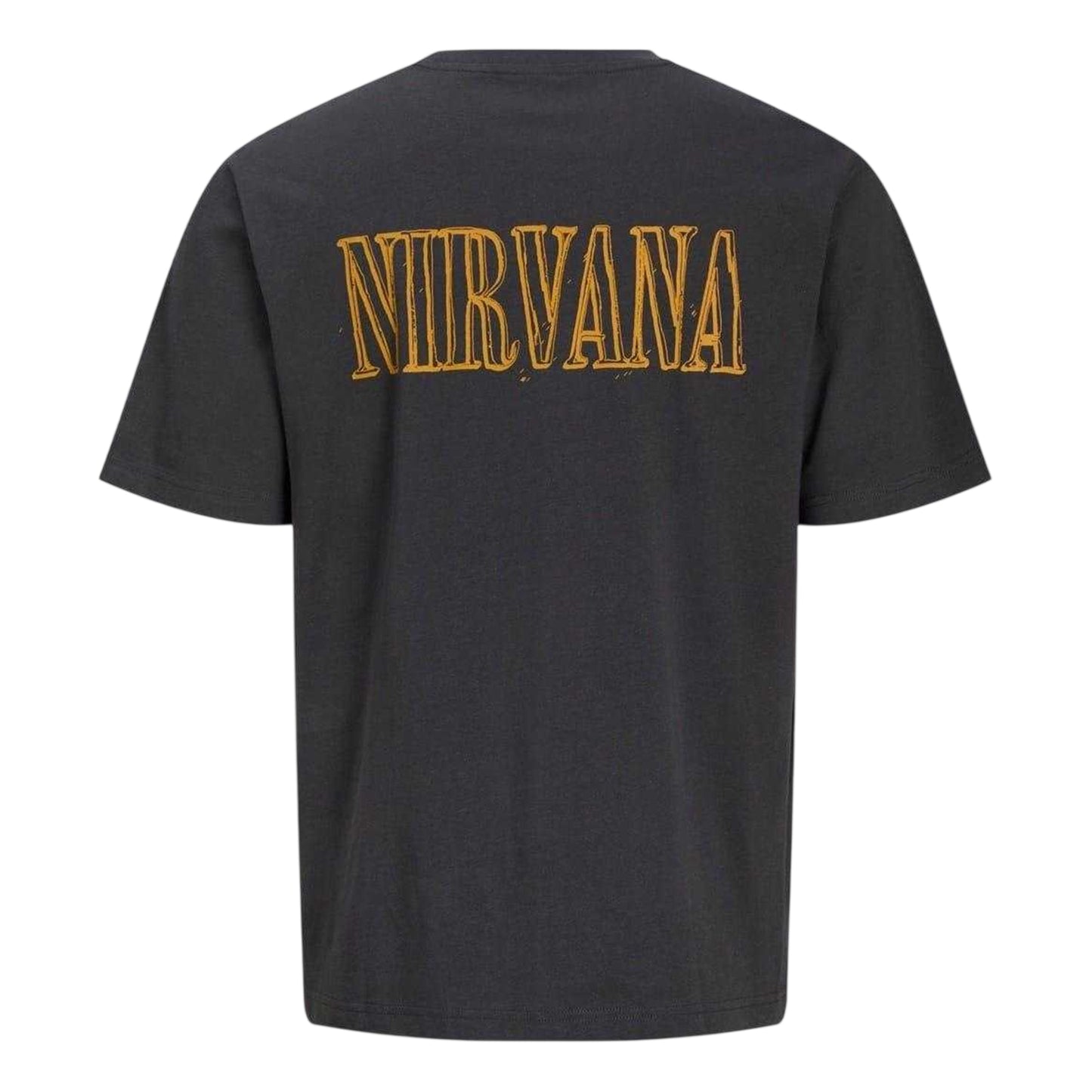 Asphalt - Back - Jack And Jones Mens Serve The Servants Nirvana T-Shirt
