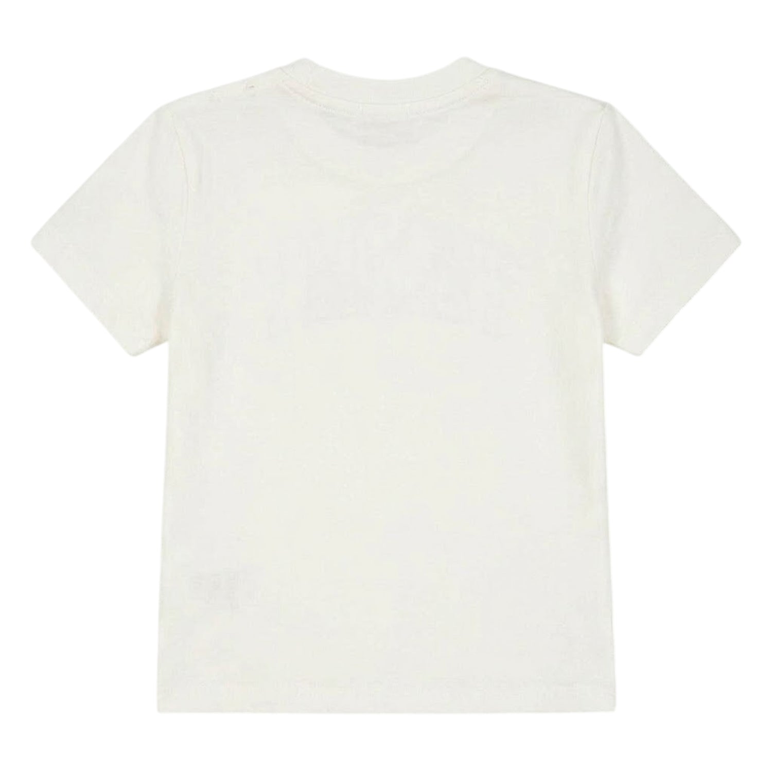 White - Back - Tommy Hilfiger Childrens-Kids Logo Outline T-Shirt