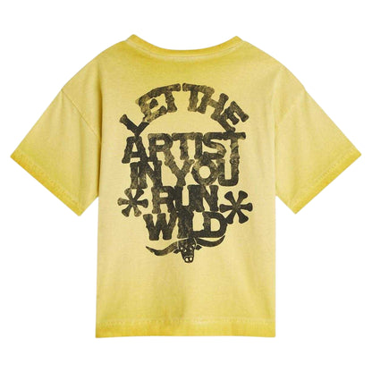 Habanero - Back - Scotch And Soda Boys Logo Oversized T-Shirt