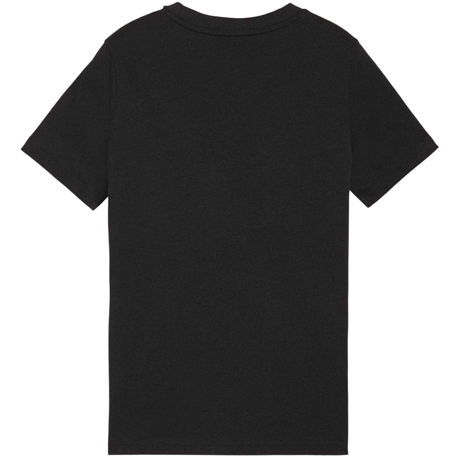Black - Back - Puma Childrens-Kids Essentials Lab Logo T-Shirt
