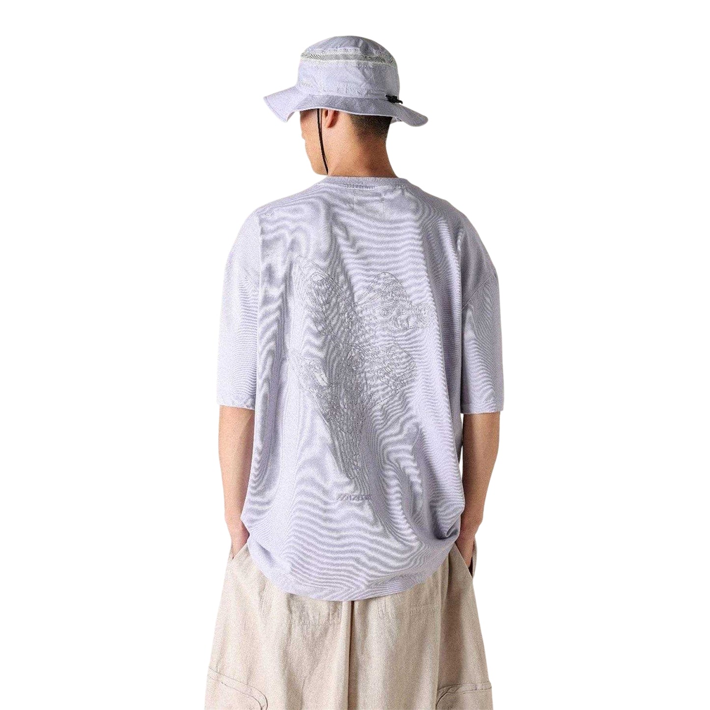 Purple - Back - Mizuno Mens Sportstyle FloraTech T-Shirt