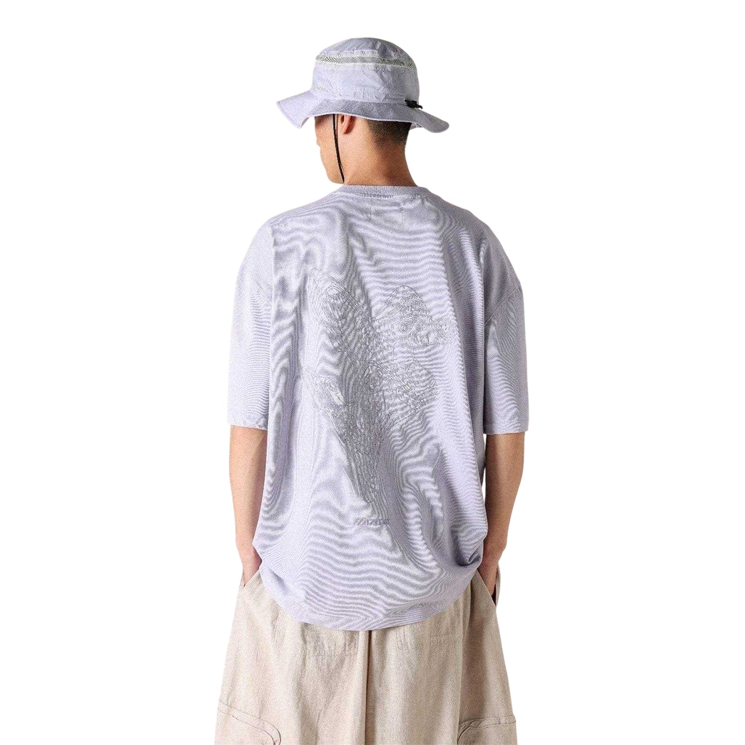 Purple - Back - Mizuno Mens Sportstyle FloraTech T-Shirt