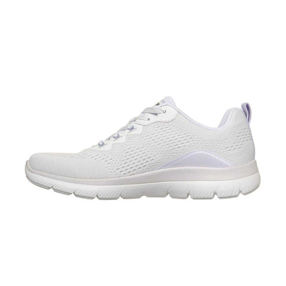 White-Lavender - Back - Skechers Womens-Ladies Summit Arch Fit Trainers