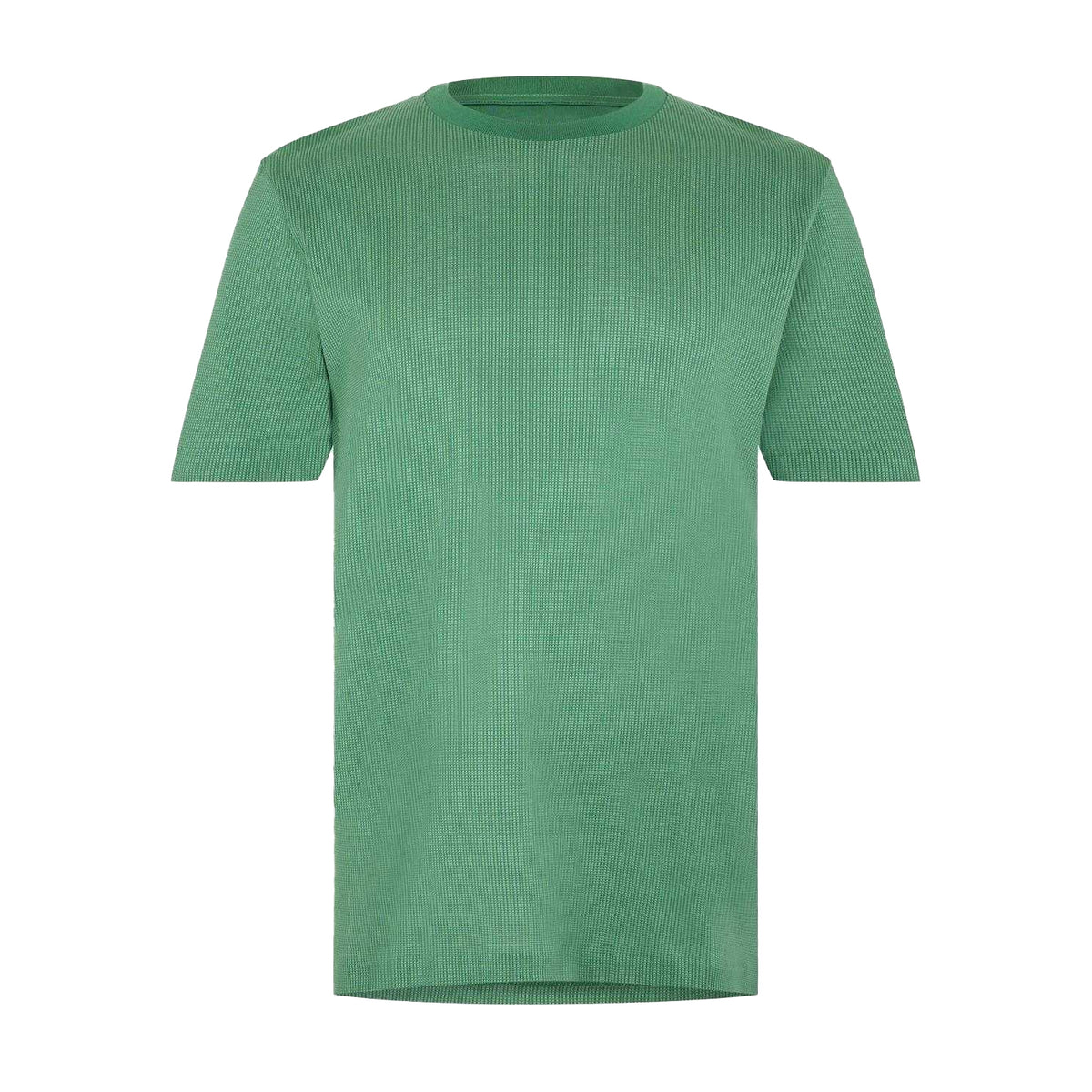 Green - Front - Boss Mens Regular T-Shirt