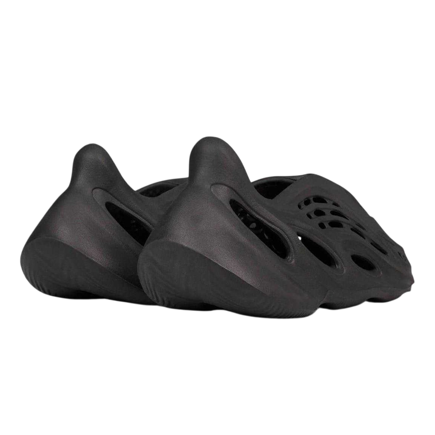 Onyx - Back - Yeezy Mens Onyx Cut Out Trainers