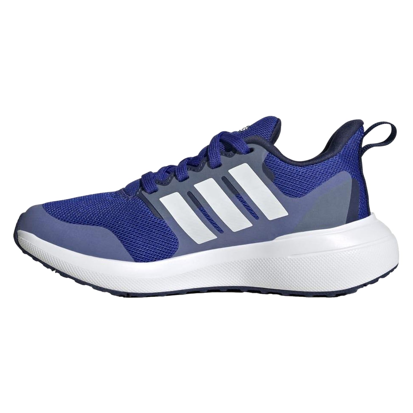 Blue-White - Side - Adidas Childrens-Kids FortaRun 2.0 Trainers