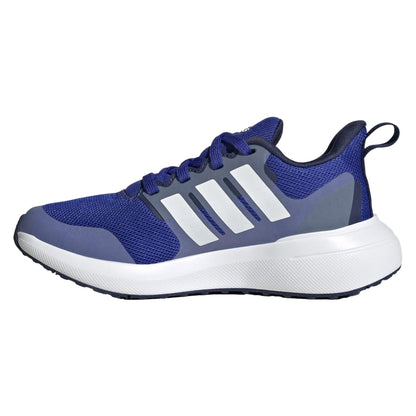 Blue-White - Side - Adidas Childrens-Kids FortaRun 2.0 Trainers