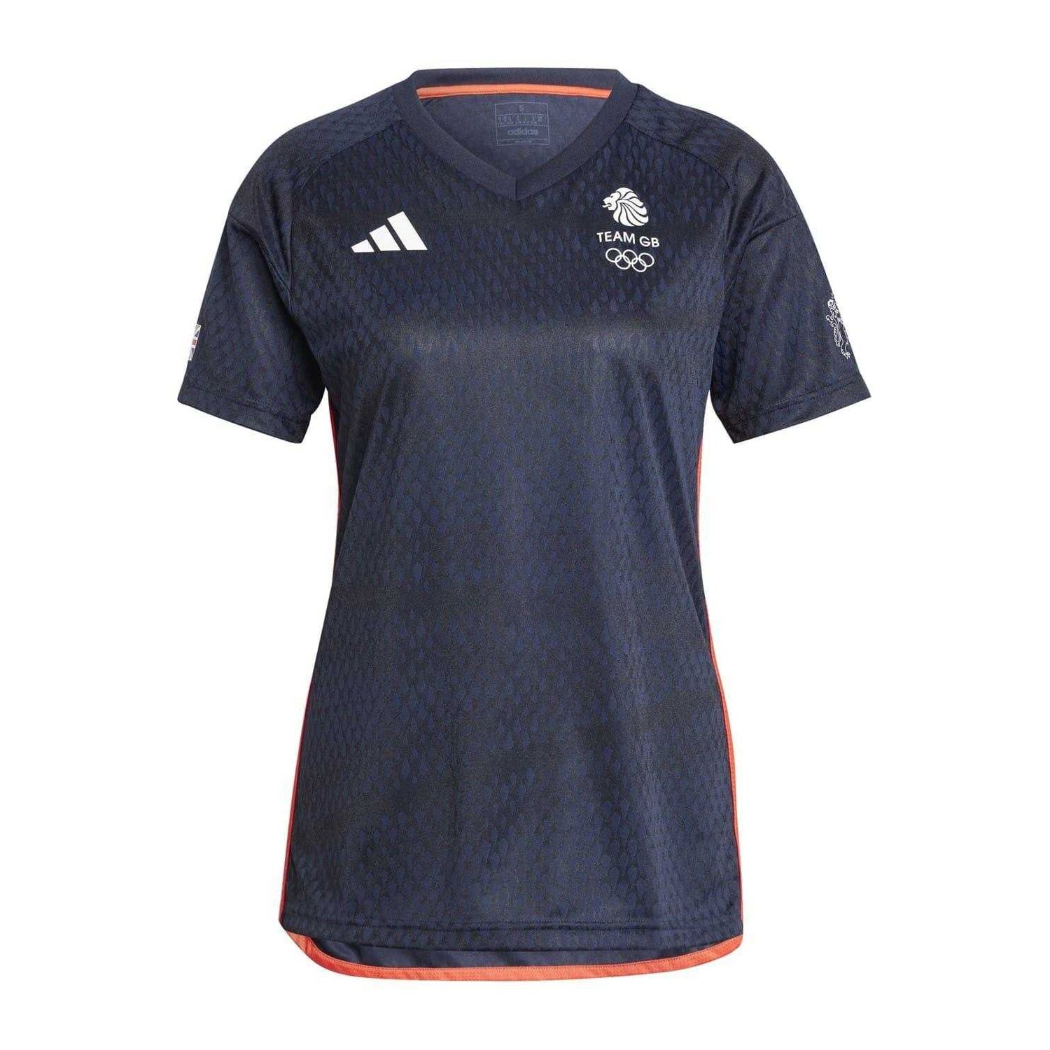Legend Ink - Front - Adidas Womens-Ladies Team GB T-Shirt