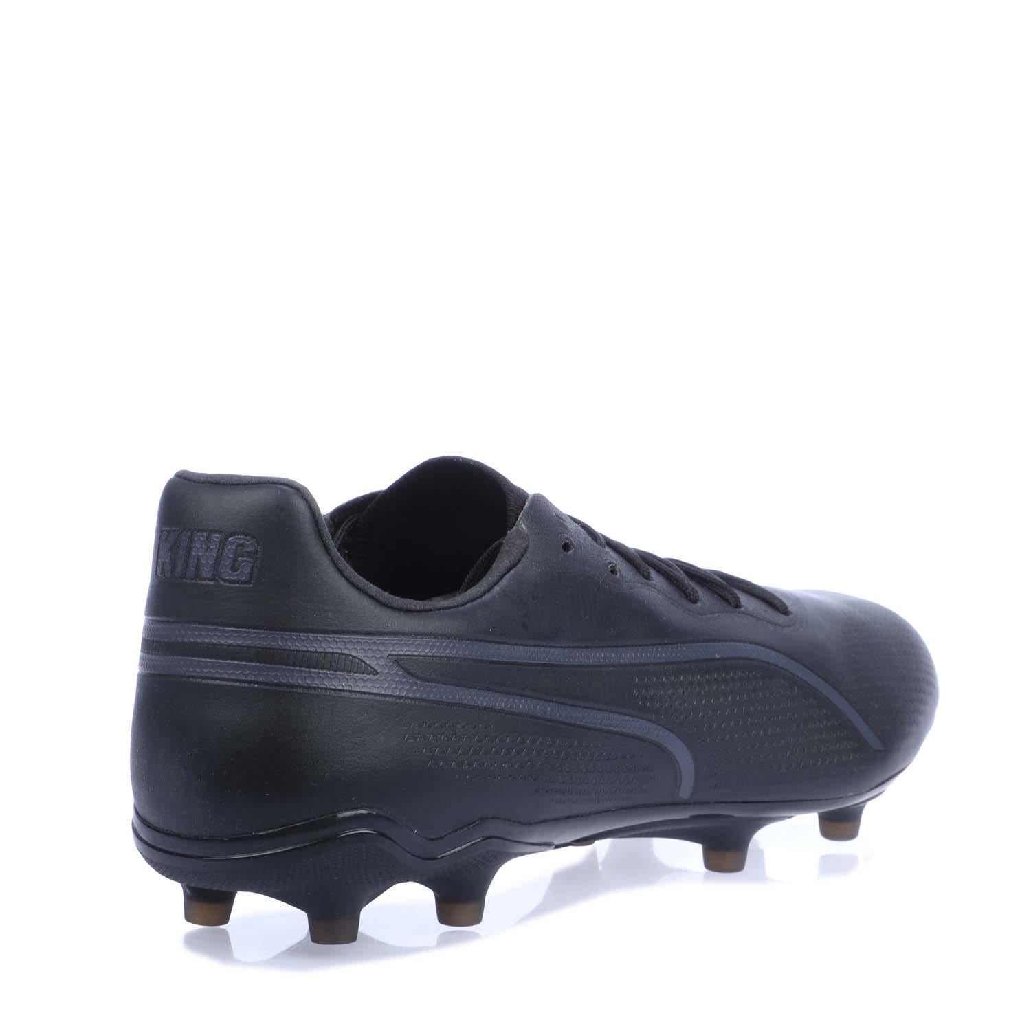Black - Side - Puma Mens King Pro FG-AG Football Boots
