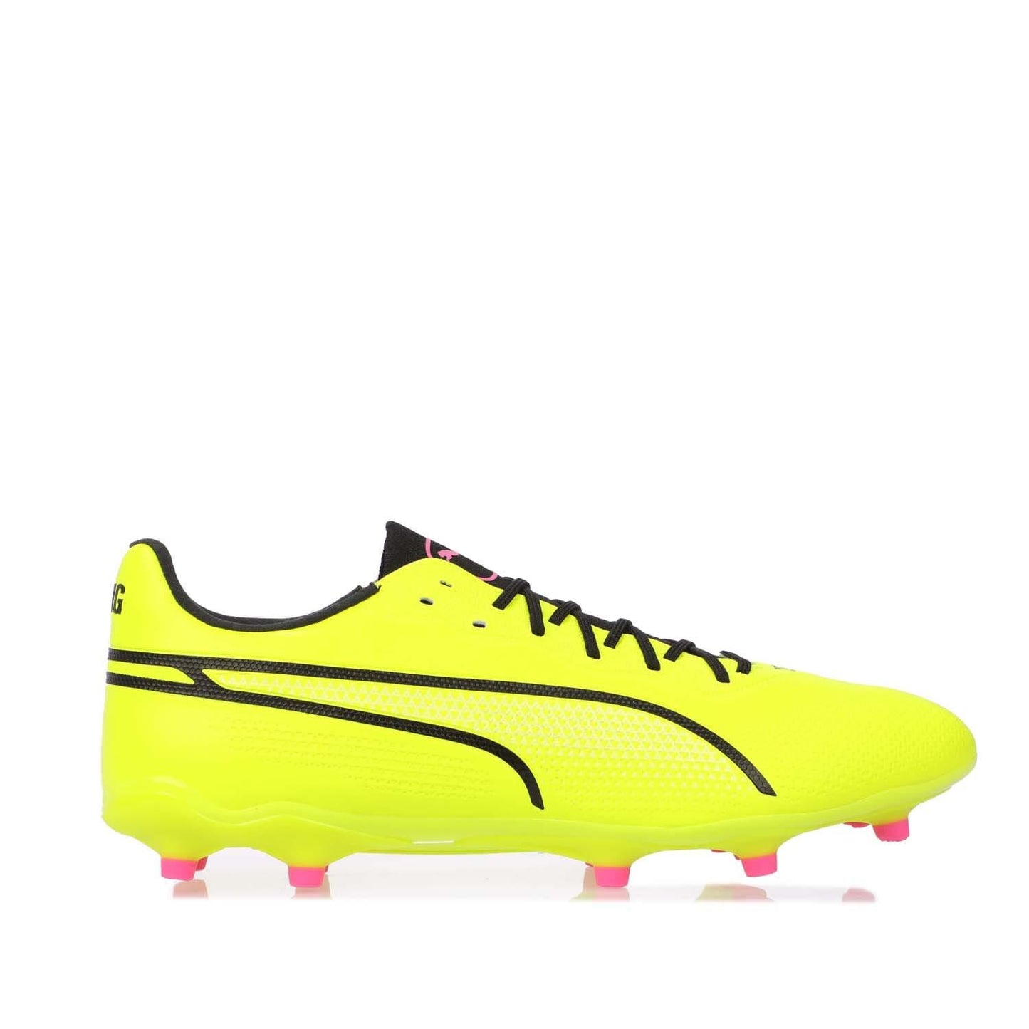 Lime - Front - Puma Mens King Pro FG-AG Football Boots