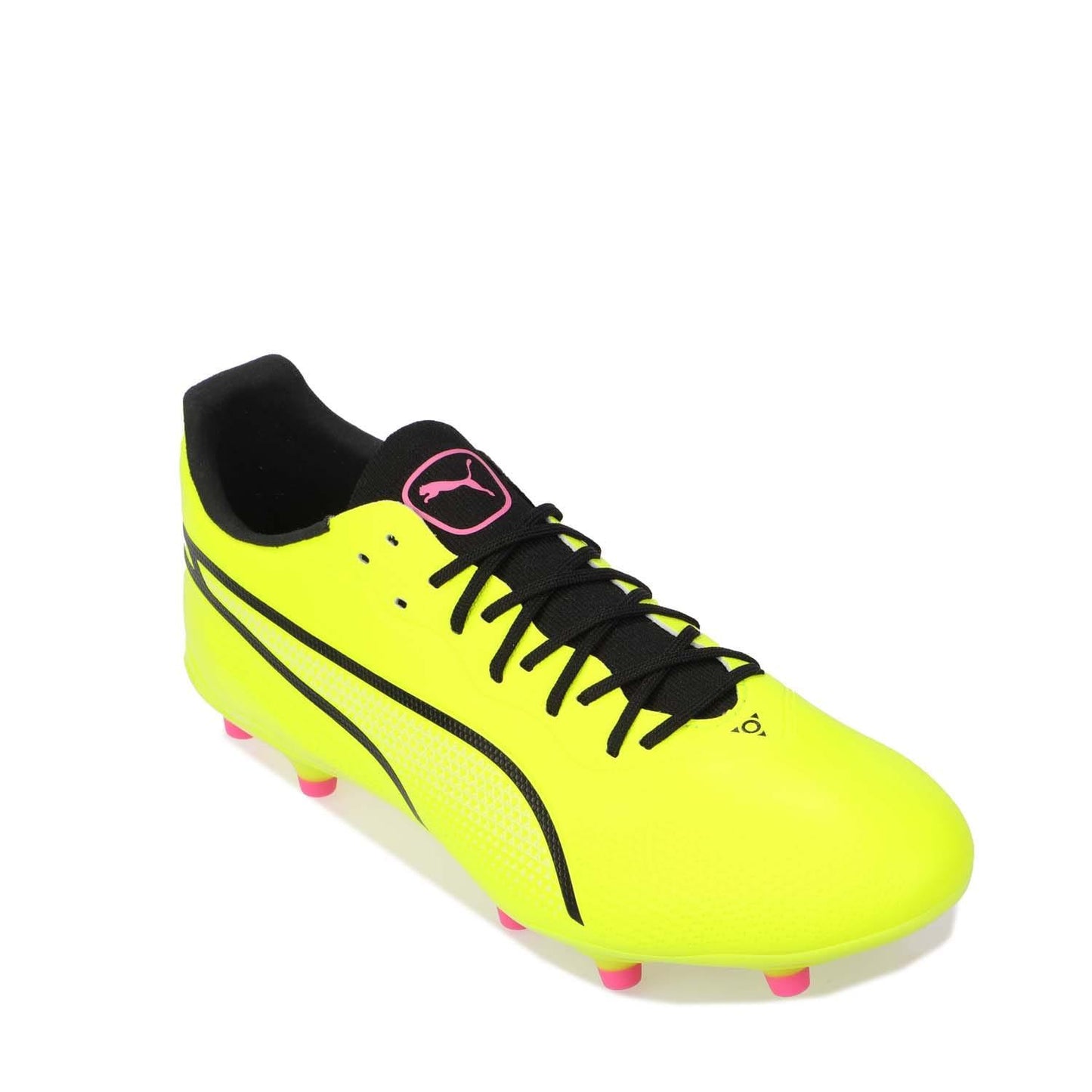 Lime - Back - Puma Mens King Pro FG-AG Football Boots