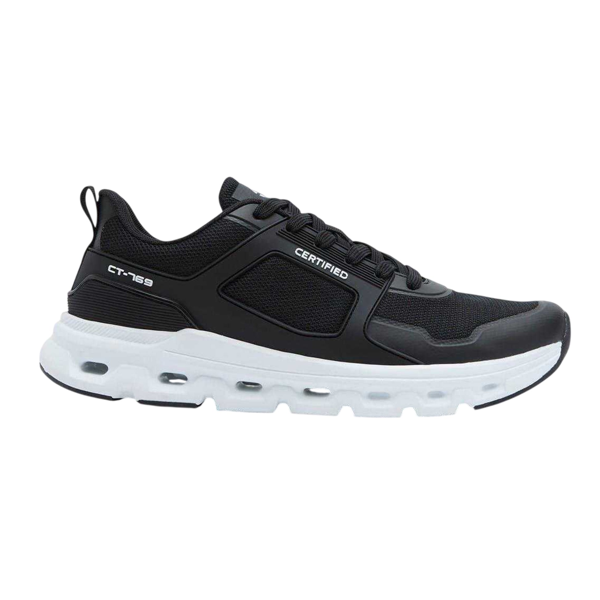 Black - Front - Certified Mens CT 769 Running Trainers