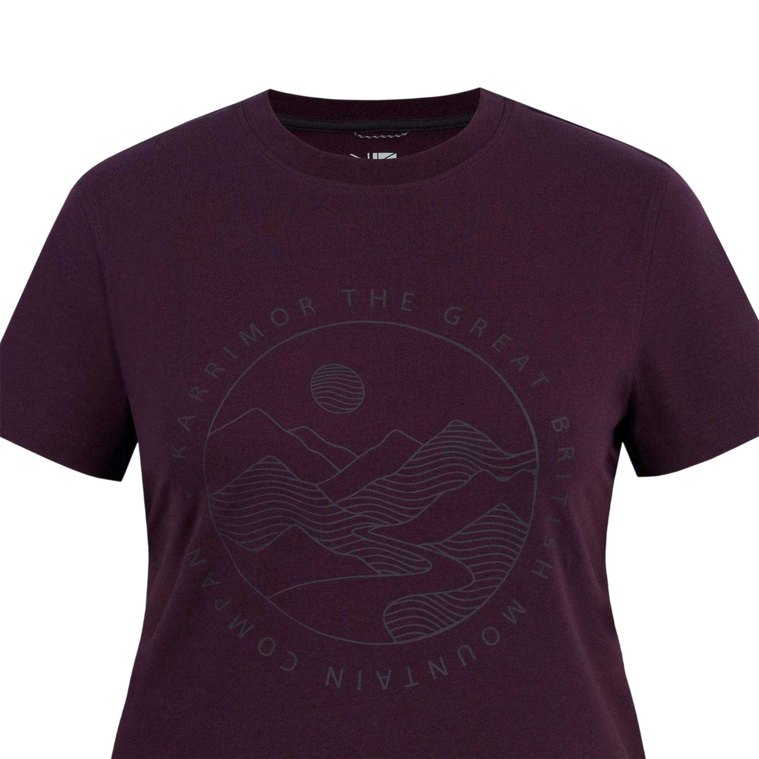 Blackberry - Side - Karrimor Womens-Ladies Printed T-Shirt