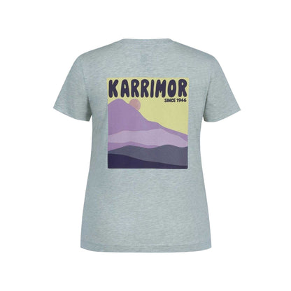 Glacier Marl - Back - Karrimor Womens-Ladies Printed T-Shirt