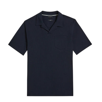 Navy - Front - Ted Baker Mens Arkes Regular Polo Shirt